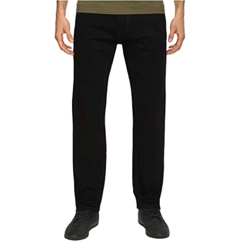 Levi’s 513 Slim Straight Cotton Stretch Jeans Black 30x30